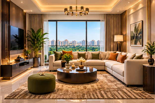 Prateek Grand Begonia Gallery - Premium Interiors